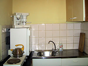 Kitchen of the Vacation Apartment